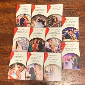 Lot of 11 Harlequin Presents Romance Paperback Books/Novels 2022-23 Series